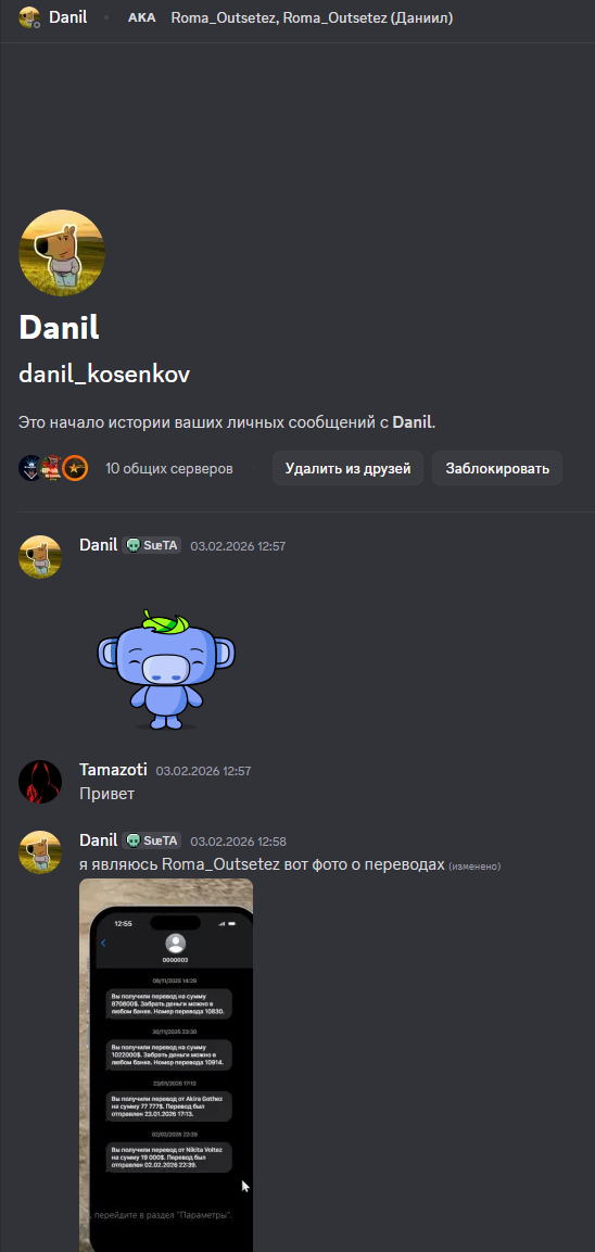 Изображение пользователя